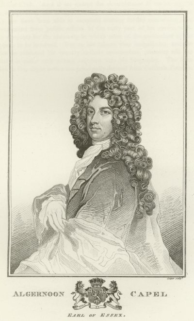 Algernoon Capel, Earl of Essex by Godfrey Kneller